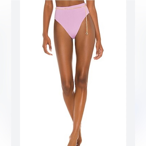WeWoreWhat Swim Bikini Bottom in Lilac Sz S - Picture 1 of 3